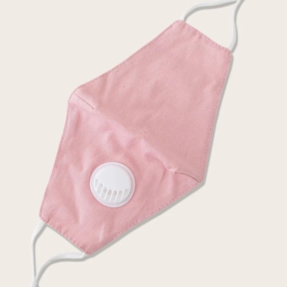 Pink Mask With Valves - Picture 2 of 4